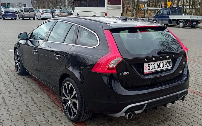 Volvo V60 cena 49900 przebieg: 164200, rok produkcji 2012 z Konin małe 277